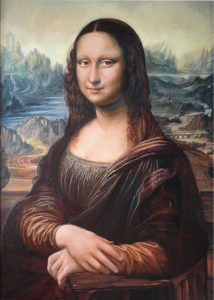 Копия картины Леонардо да Винчи. МОНА ЛИЗА. Наталья резник